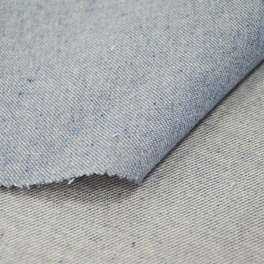 Organic and recycled cotton twill